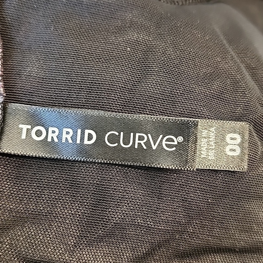 Torrid - Unlined Cotton Seamed Scoop Bralette in Multi Block Plaid Black - Picture 6 of 11